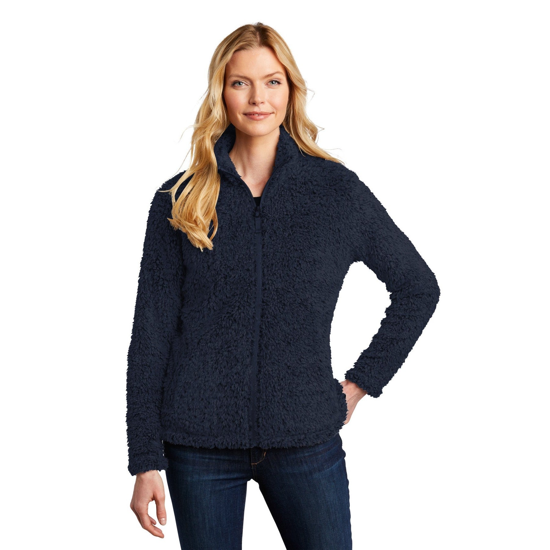 Port Authority-Port Authority ® Women's Cozy Fleece Jacket. L131-MedTech-4